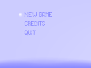 Hra - menu