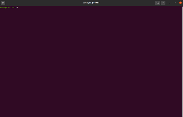 Terminál Linux Ubuntu